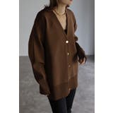 ゴールドボタン ダンボールカーディガン | BONJOUR SAGAN | 詳細画像14 