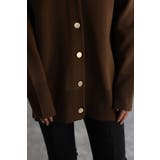 ゴールドボタン ダンボールカーディガン | BONJOUR SAGAN | 詳細画像18 