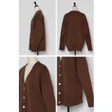 ゴールドボタン ダンボールカーディガン | BONJOUR SAGAN | 詳細画像20 