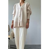 ゴールドボタン ダンボールカーディガン | BONJOUR SAGAN | 詳細画像26 