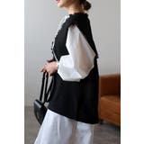 ツイードフリンジディープVベスト 88-002936 | BONJOUR SAGAN | 詳細画像9