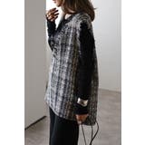 ツイードフリンジディープVベスト 88-002936 | BONJOUR SAGAN | 詳細画像21