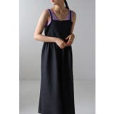 ふくれジャガードフレアキャミワンピース 88-002963 | BONJOUR SAGAN | 詳細画像1 