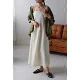 ふくれジャガードフレアキャミワンピース 88-002963 | BONJOUR SAGAN | 詳細画像12 