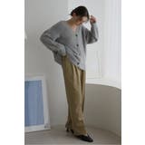 shaggy knit cardigan / シャギーニットカーディガン | BONJOUR SAGAN | 詳細画像1