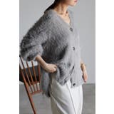 shaggy knit cardigan / シャギーニットカーディガン | BONJOUR SAGAN | 詳細画像7
