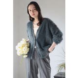 shaggy knit cardigan / シャギーニットカーディガン | BONJOUR SAGAN | 詳細画像11