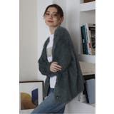 shaggy knit cardigan / シャギーニットカーディガン | BONJOUR SAGAN | 詳細画像16