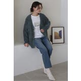 shaggy knit cardigan / シャギーニットカーディガン | BONJOUR SAGAN | 詳細画像19