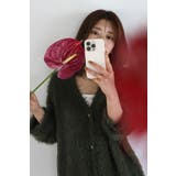 shaggy knit cardigan / シャギーニットカーディガン | BONJOUR SAGAN | 詳細画像21