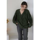 shaggy knit cardigan / シャギーニットカーディガン | BONJOUR SAGAN | 詳細画像23
