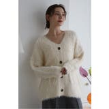 shaggy knit cardigan / シャギーニットカーディガン | BONJOUR SAGAN | 詳細画像32