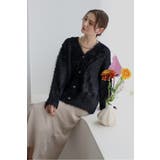 shaggy knit cardigan / シャギーニットカーディガン | BONJOUR SAGAN | 詳細画像44