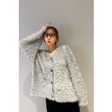 shaggy knit cardigan / シャギーニットカーディガン | BONJOUR SAGAN | 詳細画像60