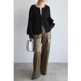 ダブルジップダンボールリブニットカーディガン 88-003686 | BONJOUR SAGAN | 詳細画像3 