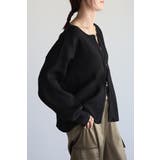 ダブルジップダンボールリブニットカーディガン 88-003686 | BONJOUR SAGAN | 詳細画像5 