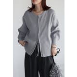 ダブルジップダンボールリブニットカーディガン 88-003686 | BONJOUR SAGAN | 詳細画像22 