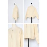 ダブルジップダンボールリブニットカーディガン 88-003686 | BONJOUR SAGAN | 詳細画像24 