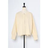 ダブルジップダンボールリブニットカーディガン 88-003686 | BONJOUR SAGAN | 詳細画像25 