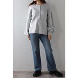 前後2WAYラメシャギークルーネックカーディガン 88-003687 | BONJOUR SAGAN | 詳細画像10 