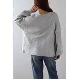 前後2WAYラメシャギークルーネックカーディガン 88-003687 | BONJOUR SAGAN | 詳細画像12 