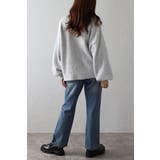 前後2WAYラメシャギークルーネックカーディガン 88-003687 | BONJOUR SAGAN | 詳細画像13 