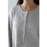 前後2WAYラメシャギークルーネックカーディガン 88-003687 | BONJOUR SAGAN | 詳細画像14 