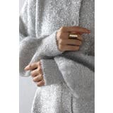 前後2WAYラメシャギークルーネックカーディガン 88-003687 | BONJOUR SAGAN | 詳細画像15 