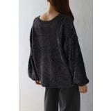 前後2WAYラメシャギークルーネックカーディガン 88-003687 | BONJOUR SAGAN | 詳細画像24 