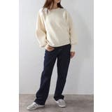 Vガゼットスウェットライクニットプルオーバー 88-003689 | BONJOUR SAGAN | 詳細画像9 