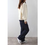 Vガゼットスウェットライクニットプルオーバー 88-003689 | BONJOUR SAGAN | 詳細画像10 