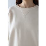 Vガゼットスウェットライクニットプルオーバー 88-003689 | BONJOUR SAGAN | 詳細画像14 