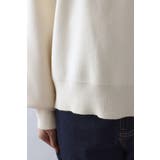 Vガゼットスウェットライクニットプルオーバー 88-003689 | BONJOUR SAGAN | 詳細画像16 