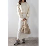 Vガゼットスウェットライクニットプルオーバー 88-003689 | BONJOUR SAGAN | 詳細画像19 