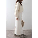 Vガゼットスウェットライクニットプルオーバー 88-003689 | BONJOUR SAGAN | 詳細画像21 