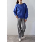 Vガゼットスウェットライクニットプルオーバー 88-003689 | BONJOUR SAGAN | 詳細画像23 