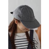 GRAY | 【Casselini】ウールリボンキャップ 88-003764 | BONJOUR SAGAN