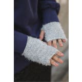 【Casselini】ラメフェザーアームウォーマー 88-003765 | BONJOUR SAGAN | 詳細画像3 