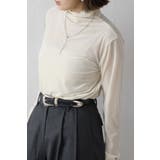 ベロアメロータートルプルオーバー 88-003843 | BONJOUR SAGAN | 詳細画像4 