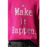 Make it Happenロゴニット 88-003883 | BONJOUR SAGAN | 詳細画像8 