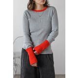 配色フィンガーホールリブニット 88-003886 | BONJOUR SAGAN | 詳細画像5