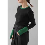 配色フィンガーホールリブニット 88-003886 | BONJOUR SAGAN | 詳細画像23