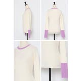 配色フィンガーホールリブニット 88-003886 | BONJOUR SAGAN | 詳細画像34