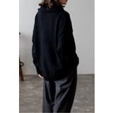 ハイネックハーフジップニット 88-003887 | BONJOUR SAGAN | 詳細画像3 