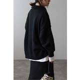 ハイネックハーフジップニット 88-003887 | BONJOUR SAGAN | 詳細画像11 