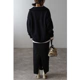 ハイネックハーフジップニット 88-003887 | BONJOUR SAGAN | 詳細画像16 