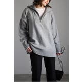 ハイネックハーフジップニット 88-003887 | BONJOUR SAGAN | 詳細画像17 