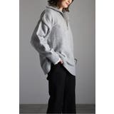 ハイネックハーフジップニット 88-003887 | BONJOUR SAGAN | 詳細画像18 