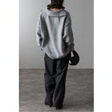 ハイネックハーフジップニット 88-003887 | BONJOUR SAGAN | 詳細画像31 