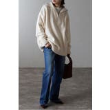 ハイネックハーフジップニット 88-003887 | BONJOUR SAGAN | 詳細画像44 